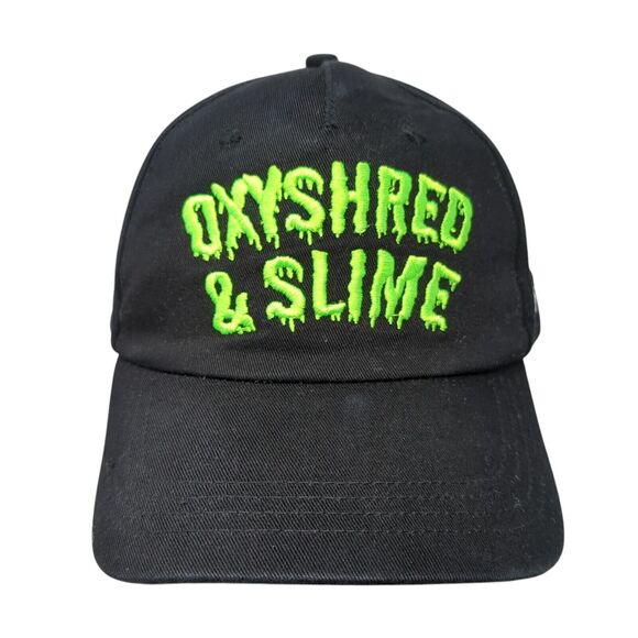 Oxyshred & Slime Ghostbusters Snapback Hat Black OS Adjustable Embroidered - Picture 1 of 8